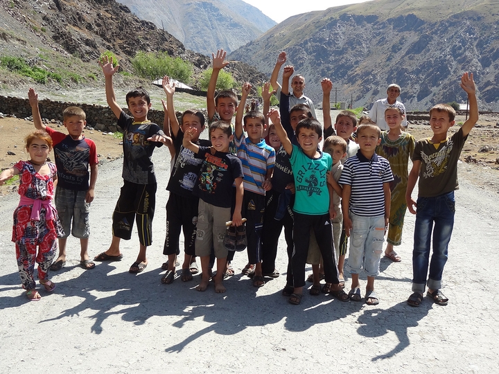 Schulklasse - Tajikistan